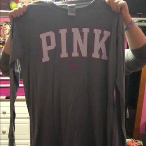 Pink long sleeve shirt